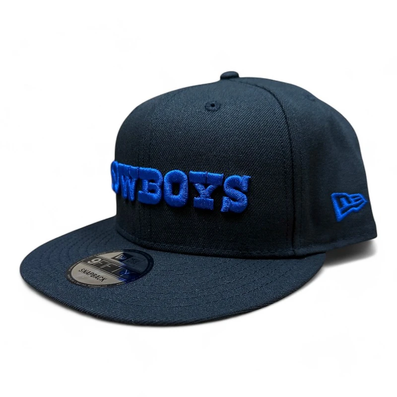 Dallas Cowboys Black and Royal Blue Star Patch UV 9FIFTY Snapback Hat