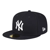 New York Yankees Navy 2024 World Series Patch Era 59FIFTY Fitted Hat