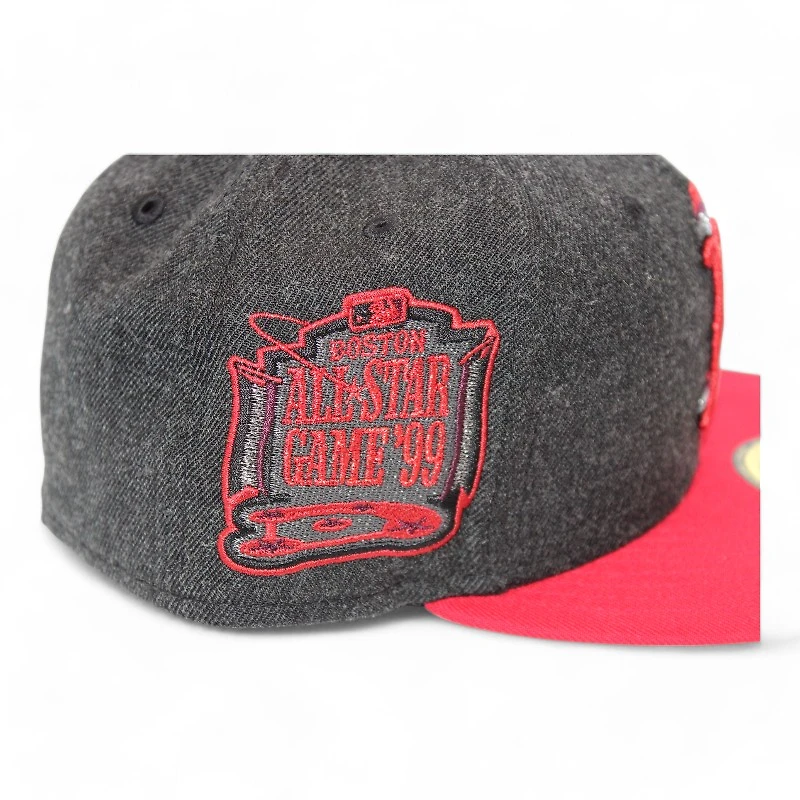 Boston Red Sox Charcoal and "DPM Halloween Pack" 1999 All Star Game Patch Gray UV