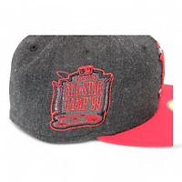 Boston Red Sox Charcoal and "DPM Halloween Pack" 1999 All Star Game Patch Gray UV