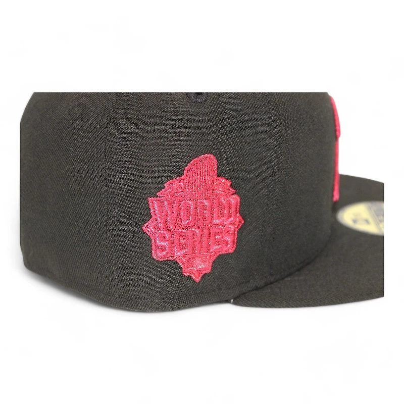 Kansas City Royals Black "DPM Halloween Pack" 2015 World Series Patch Gray UV