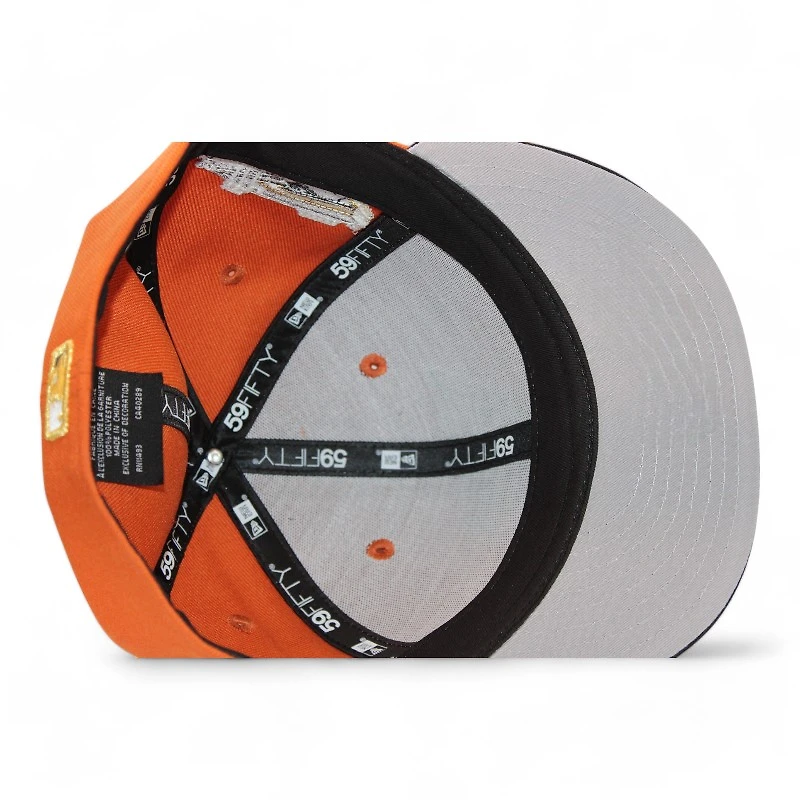 Cleveland Guardians Orange and Black "DPM Halloween Pack" Progressive Field Stadium Patch Gray UV New Era 59Fifty Fitted Hat