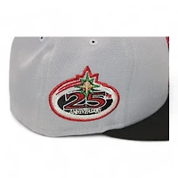 Seattle Mariners Gray and Black "DPM Halloween Pack" 25th Anniversary Patch UV New Era 59Fifty Fitted Hat