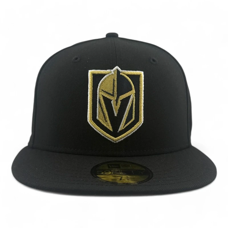 Vegas Golden Knights Black Est. 2017 Patch Gray UV NHL New Era 59FIFTY Fitted Hat