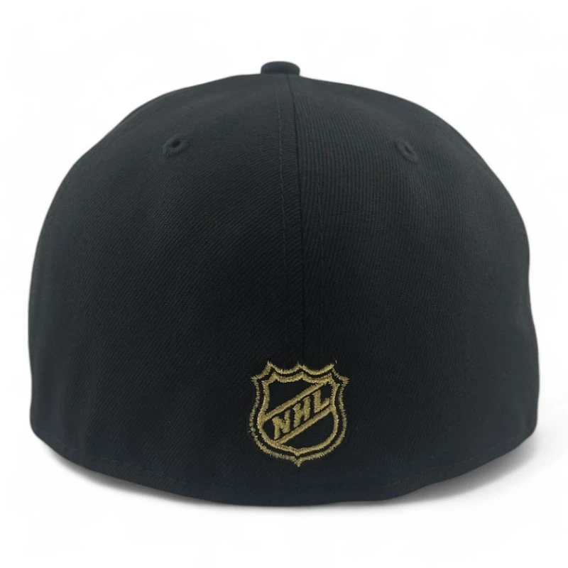 Vegas Golden Knights Black Est. 2017 Patch Gray UV NHL New Era 59FIFTY Fitted Hat