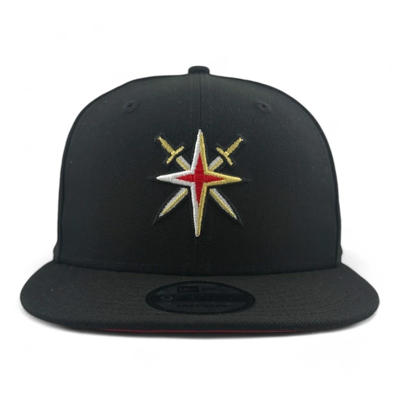 Vegas Golden Knights Black Alternate Logo NHL New Era 9FIFTY Snapback Hat