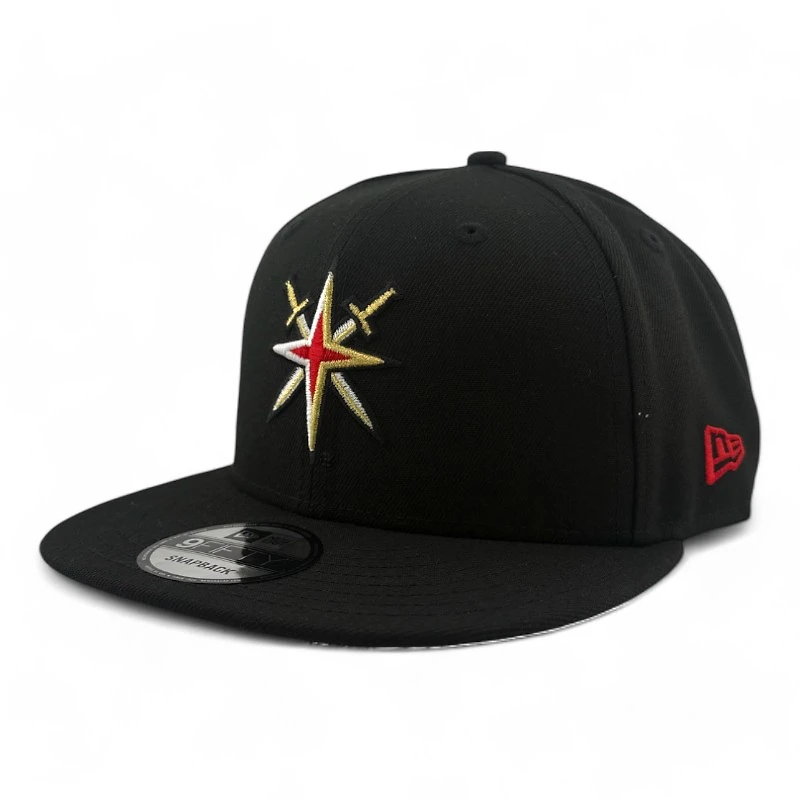 Vegas Golden Knights Black Alternate Logo NHL New Era 9FIFTY Snapback Hat