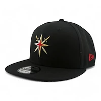 Vegas Golden Knights Black Alternate Logo NHL New Era 9FIFTY Snapback Hat