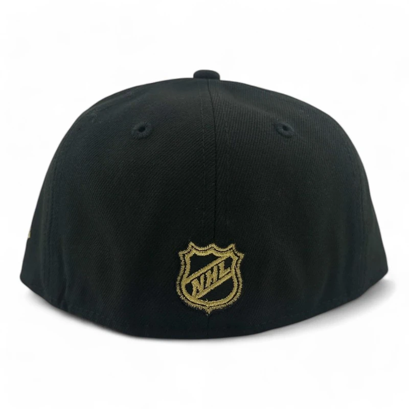 Kids Vegas Golden Knights Black Basic NHL New Era 59FIFTY Fitted Hat