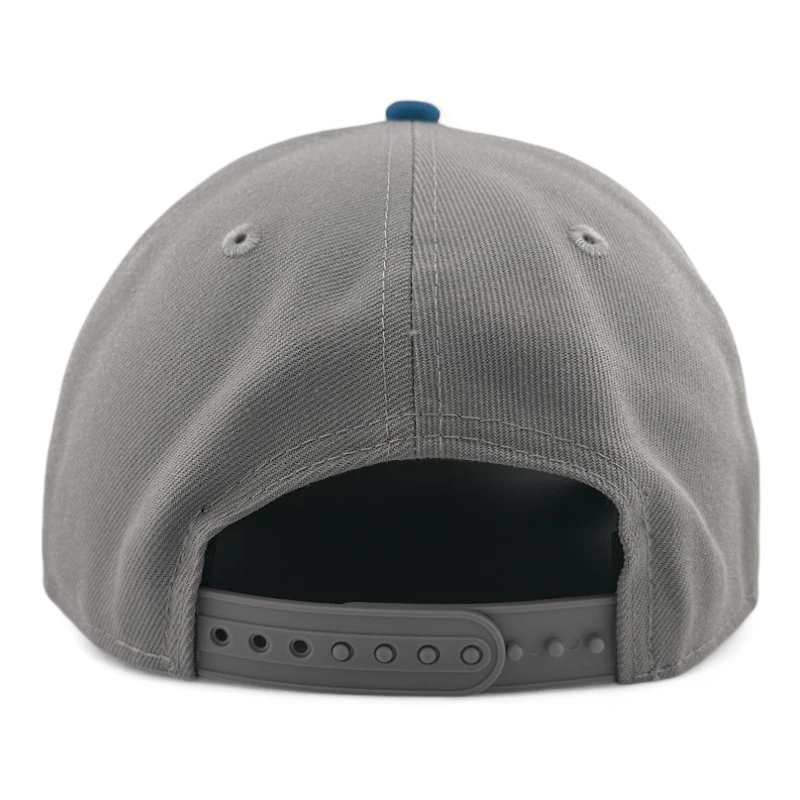 Seattle Seahawks Gray & Blue Retro 25 Seasons Patch Gray UV New Era A-Frame Snapback Hat