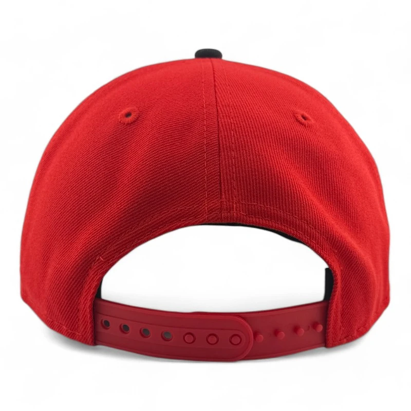 Kansas City Chiefs Red & Black 60 Seasons Patch Gray UV New Era A-Frame Snapback Hat