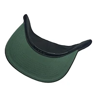 Green Bay Packers Black 75 Seasons Patch Dark Green UV New Era A-Frame Snapback Hat