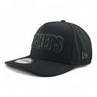 Green Bay Packers Black 75 Seasons Patch Dark Green UV New Era A-Frame Snapback Hat