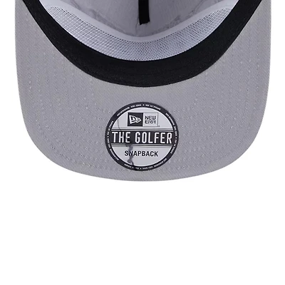 Kansas City Chiefs Gray Corduroy Golfer New Era Adjustable Snapback Hat