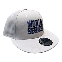 Los Angeles Dodgers Light Gray 2024 World Series New Era 9FIFTY Snapback Hat