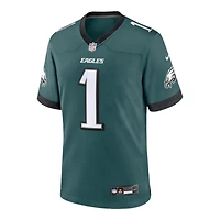 Philadelphia Eagles Jalen Hurts Midnight Green Nike Team Game Jersey