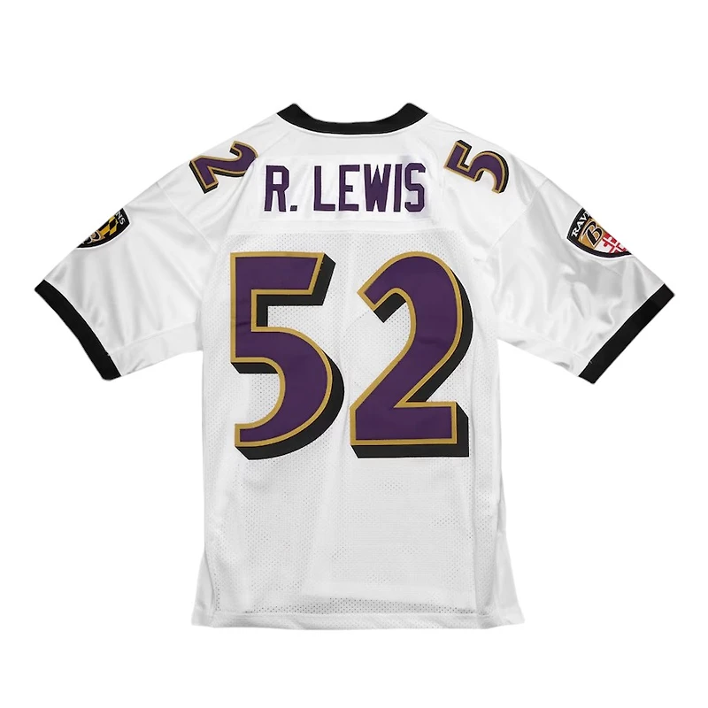 Baltimore Ravens Ray Lewis White 2000 Mitchell & Ness Legacy Jersey