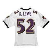 Baltimore Ravens Ray Lewis White 2000 Mitchell & Ness Legacy Jersey