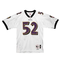Baltimore Ravens Ray Lewis White 2000 Mitchell & Ness Legacy Jersey