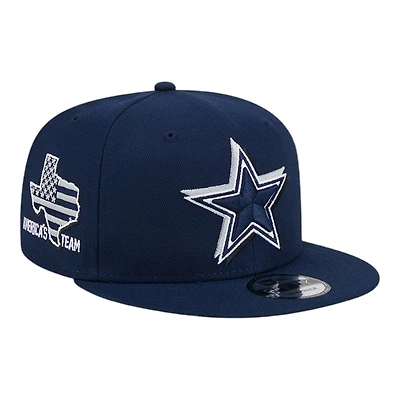 Dallas Cowboys 2024 Official NFL Draft 9FIFTY Snapback Hat