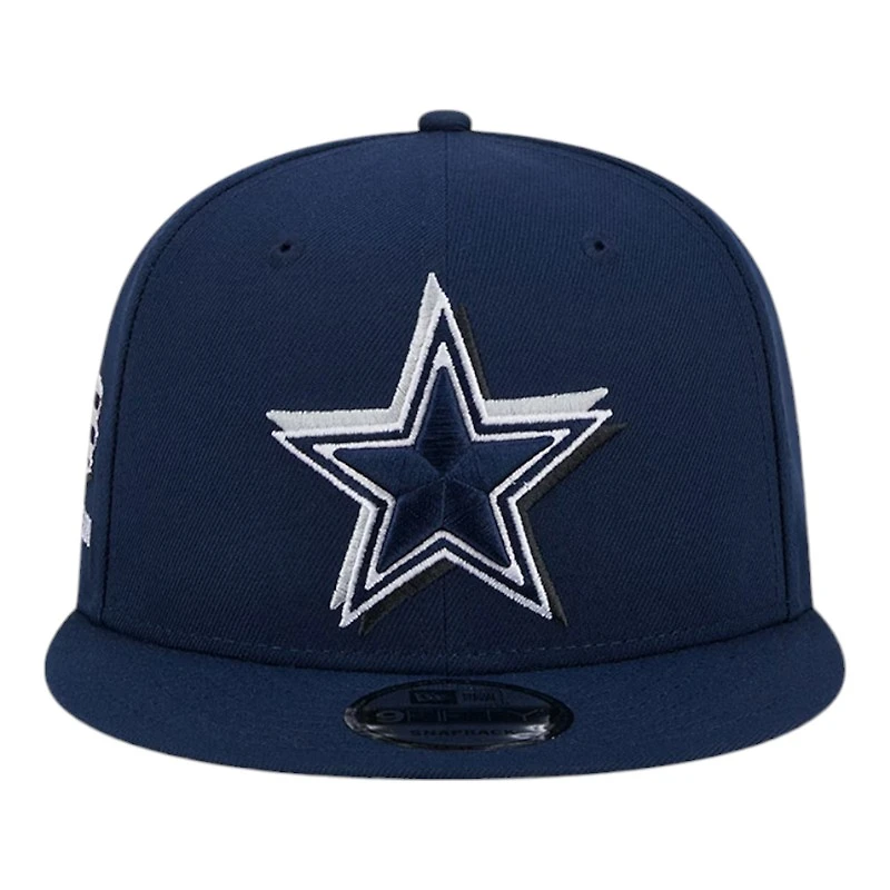 Dallas Cowboys 2024 Official NFL Draft 9FIFTY Snapback Hat
