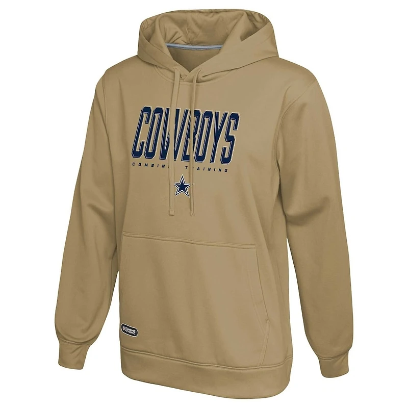 Dallas Cowboys Top Ranked Khaki Pullover Hoodie