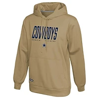 Dallas Cowboys Top Ranked Khaki Pullover Hoodie