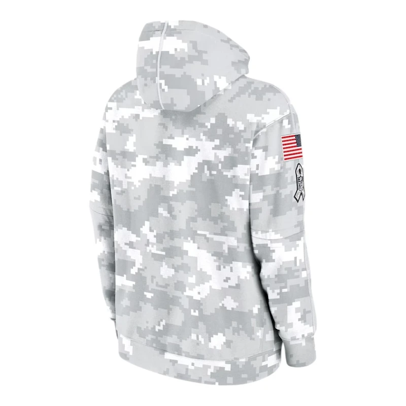 Dallas Cowboys 2024 Salute to Service Arctic Camo Nike Club Fleece Pullover Hoodie