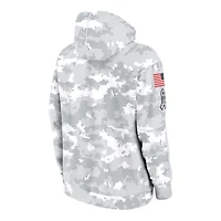Dallas Cowboys 2024 Salute to Service Arctic Camo Nike Club Fleece Pullover Hoodie