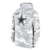 Dallas Cowboys 2024 Salute to Service Arctic Camo Nike Club Fleece Pullover Hoodie