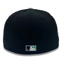 Brooklyn Dodgers Black and White Script 1942 ASG Patch Gray UV New Era 59FIFTY Fitted Hat
