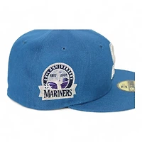 Seattle Mariners Royal Blue "DPM Stock Pack" 30th Anniversary Side Patch Gray UV New Era 59Fifty Fitted Hat