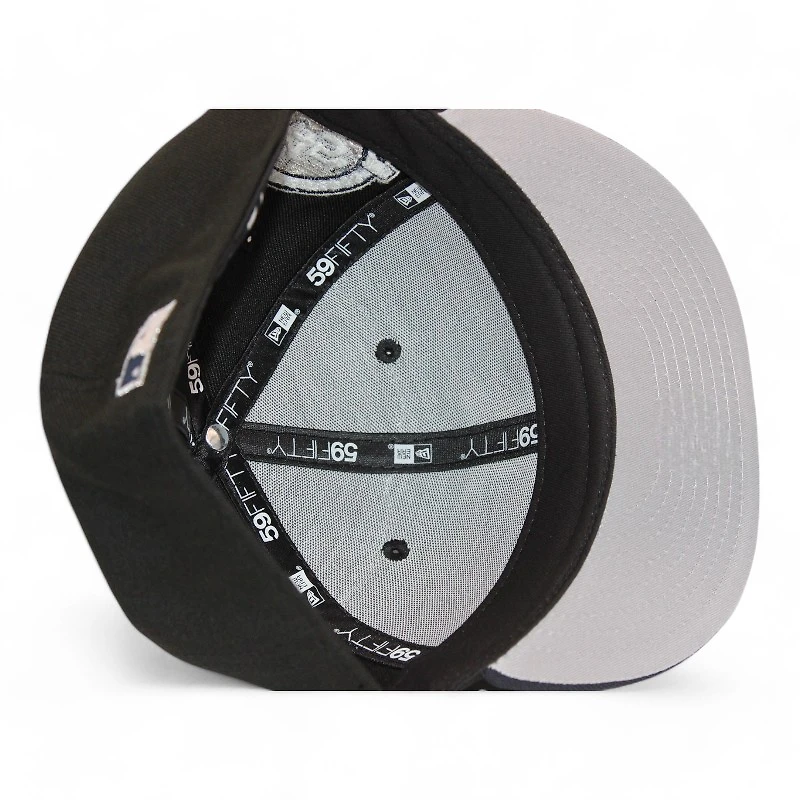 Houston Astros Black "Gat Pack" 45th Anniversary Side Patch Gray UV New Era 59Fifty Fitted Hat