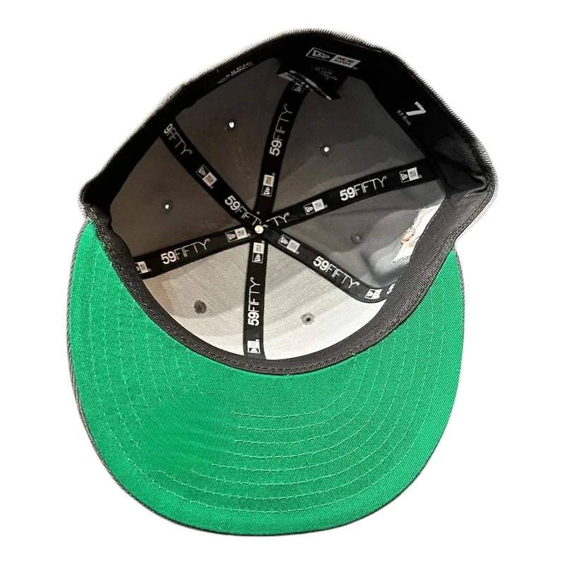 San Francisco Giants Light Gray and Black "Say Hey Kid Collection" 20 at 24 Patch Green UV New Era 59FIFTY Fitted Hat