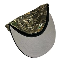 Cincinnati Reds Realtree and Black Final Season Patch Gray UV New Era 59FIFTY Fitted Hat