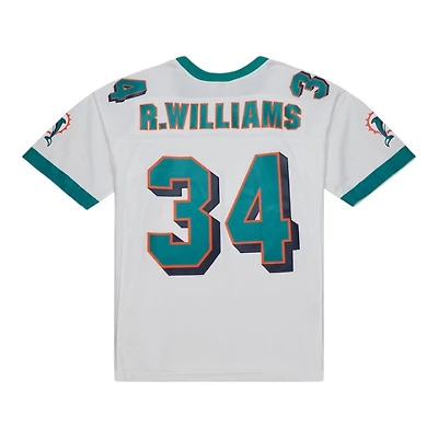 Miami Dolphins Ricky Williams White 2002 Mitchell & Ness Legacy Jersey