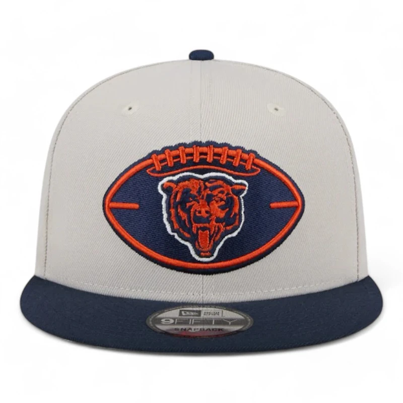 Chicago Bears 2024 Sideline Historic Stone Gray New Era 9FIFTY Snapback Hat
