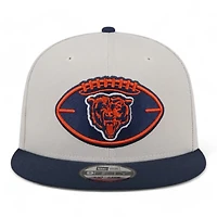 Chicago Bears 2024 Sideline Historic Stone Gray New Era 9FIFTY Snapback Hat