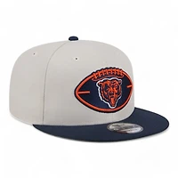 Chicago Bears 2024 Sideline Historic Stone Gray New Era 9FIFTY Snapback Hat