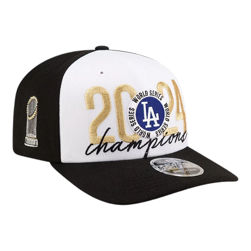 Los Angeles Dodgers 2024 World Series Champions Locker Room New Era 9SEVENTY Stretch-Snap Hat