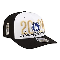Los Angeles Dodgers 2024 World Series Champions Locker Room New Era 9SEVENTY Stretch-Snap Hat