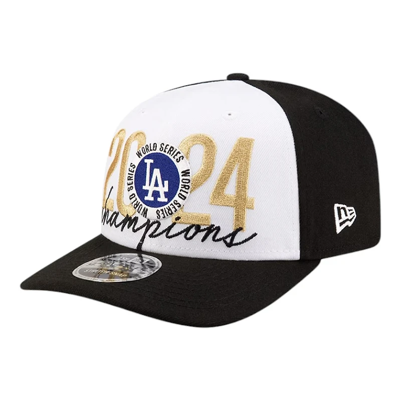 Los Angeles Dodgers 2024 World Series Champions Locker Room New Era 9SEVENTY Stretch-Snap Hat