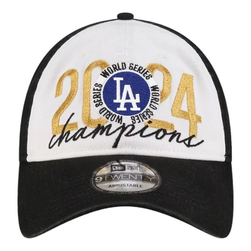 Los Angeles Dodgers 2024 World Series Champions Locker Room New Era 9TWENTY Adjustable Hat
