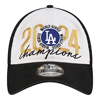 Los Angeles Dodgers 2024 World Series Champions Locker Room New Era 9TWENTY Adjustable Hat