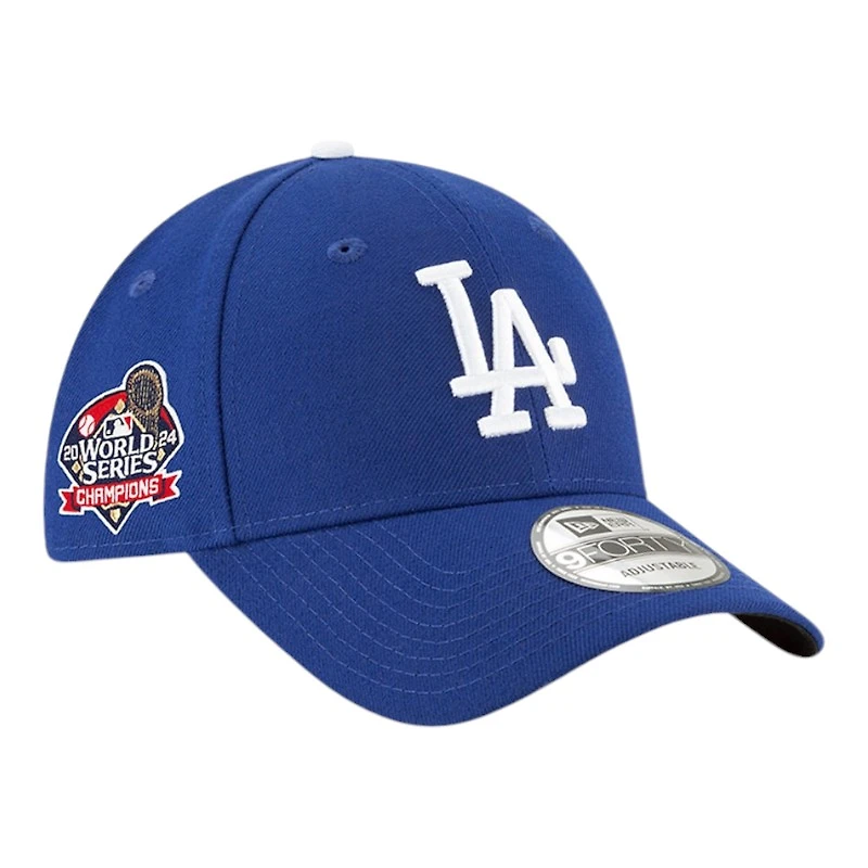Los Angeles Dodgers Royal Blue 2024 World Series Champions Patch New Era 9FORTY Adjustable Hat