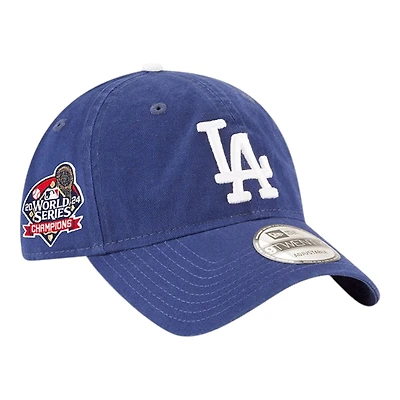Los Angeles Dodgers Royal Blue 2024 World Series Champions Patch New Era 9TWENTY Adjustable Hat