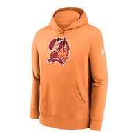 Tampa Bay Buccaneers Orange Nike Rewind Club Logo Pullover Hoodie