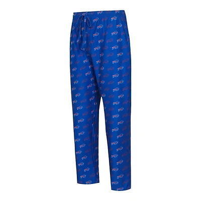 Buffalo Bills Adult Record All Over Print Sleep Pajama Pants
