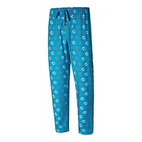 Miami Dolphins Adult Record All Over Print Sleep Pajama Pants