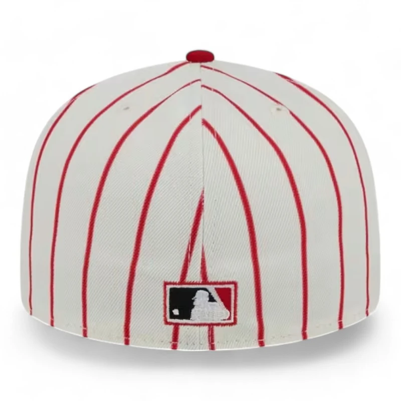 Cincinnati Reds Chrome and Red Original Big League Chew Gray UV 59FIFTY Fitted Hat